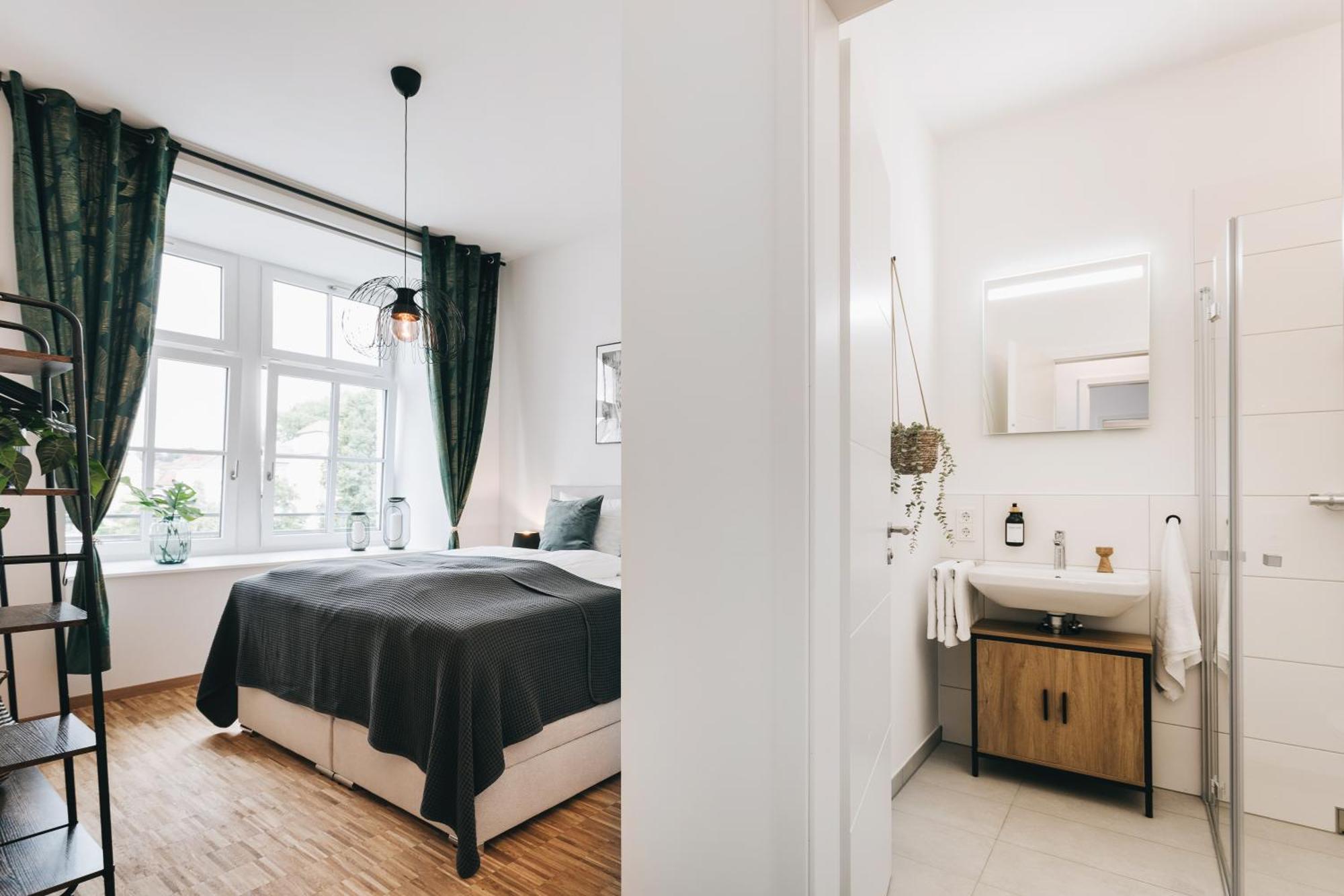 Oasis Appart - Wohnen In Dresden - Netflix - Tiefgarage - Dachterrasse Quarto foto
