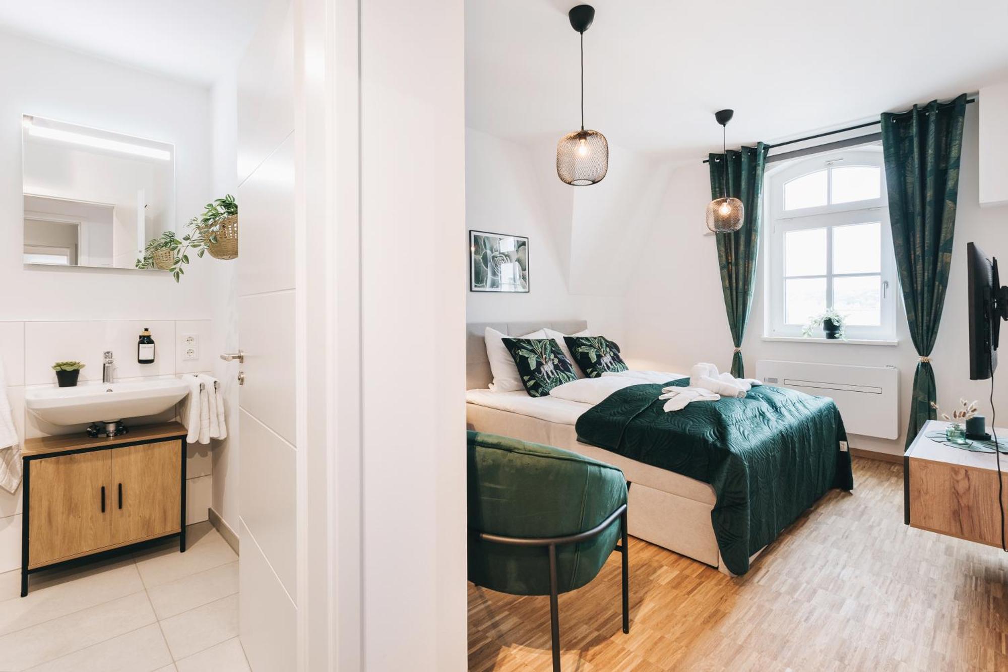 Oasis Appart - Wohnen In Dresden - Netflix - Tiefgarage - Dachterrasse Quarto foto
