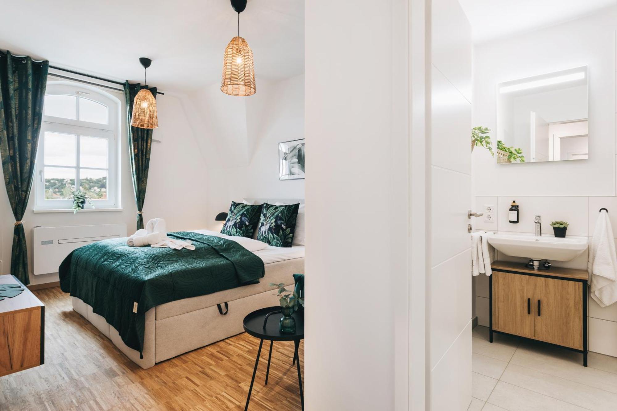 Oasis Appart - Wohnen In Dresden - Netflix - Tiefgarage - Dachterrasse Exterior foto